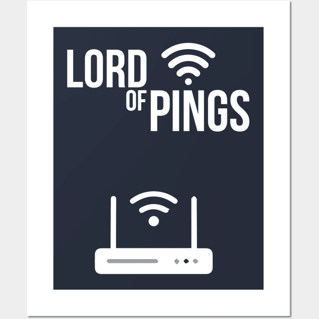 Lord Of The Pings (Modern) Wall Art by LegitHooligan